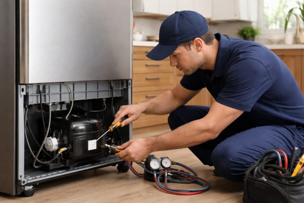 Professional refrigerator repair service near me by local expert