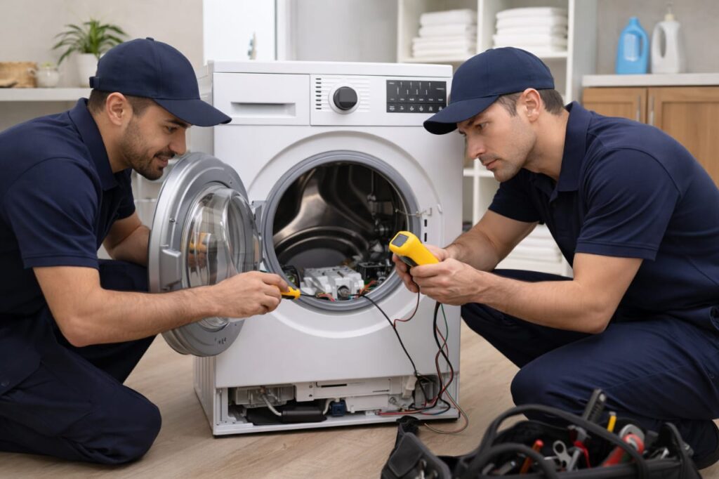 Washing machine and dryer repair specialists near me