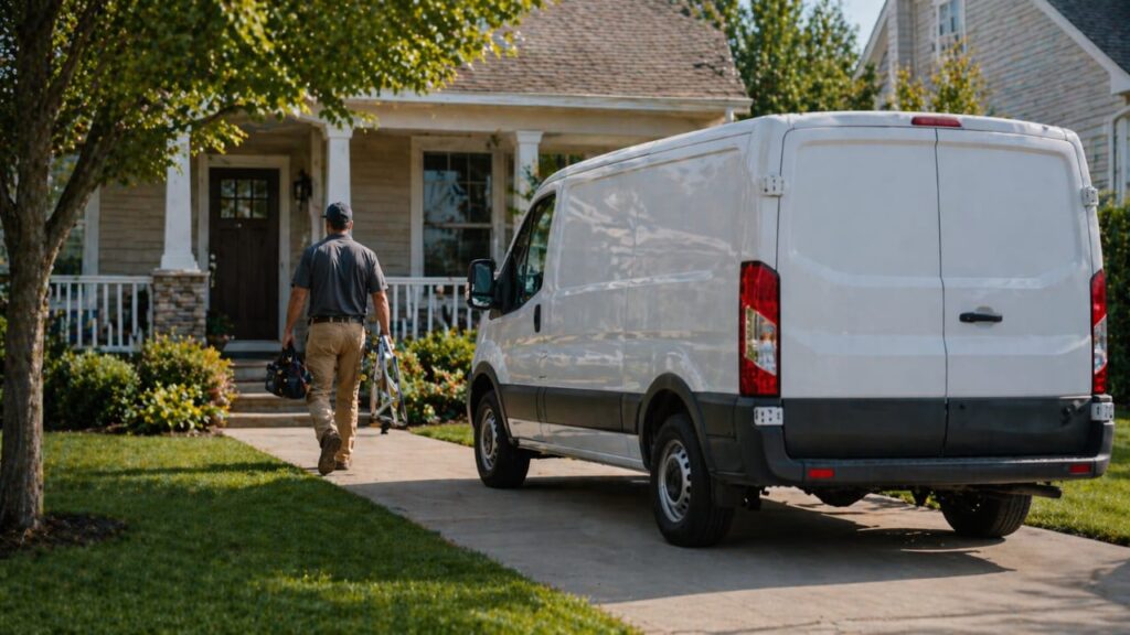 Emergency Handyman Services Near Me arriving for home maintenance