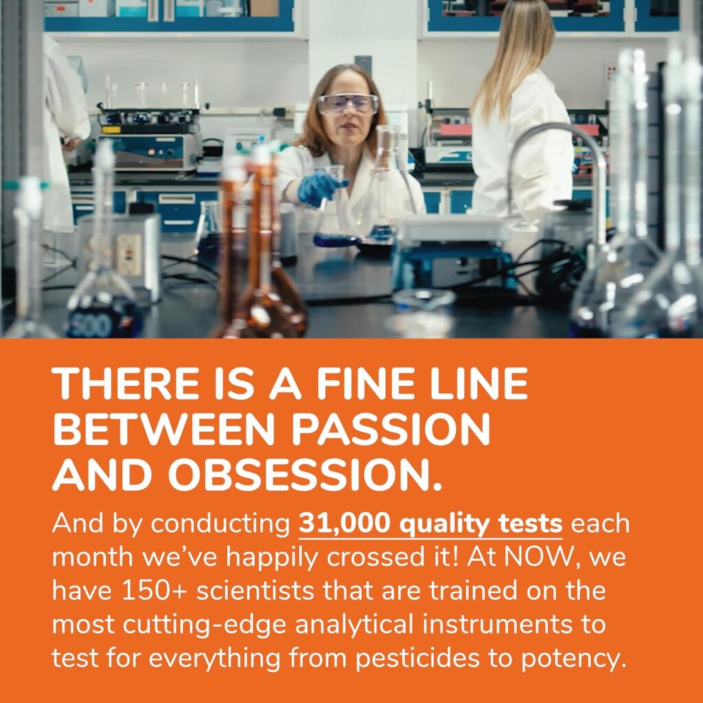 NOW Foods Intertek GMP Certification for Product Potency and Stability