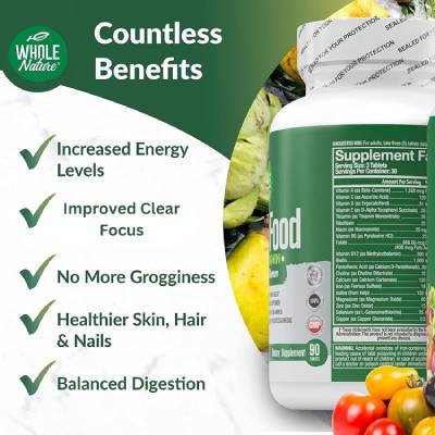 Countless Benefits of Whole Nature Multivitamin for Increased Energy and Improved Clear Focus